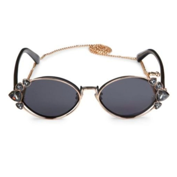 Jimmy Choo ShineS Sunglasses Swarovski Crystal 25th Anniversary Limited Edition - Picture 7 of 17